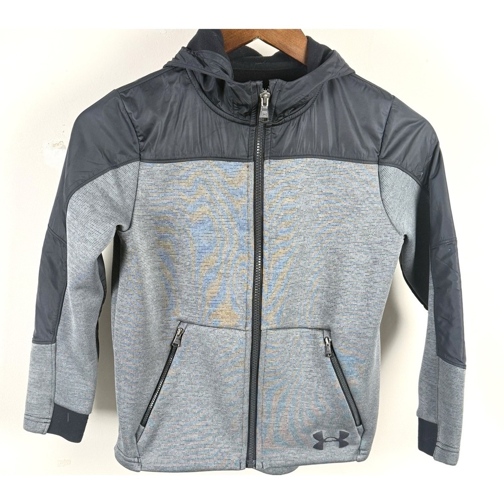 Under Armour ColdGear Full Zip Hoodie Jacket –‎ Youth Small (YSM